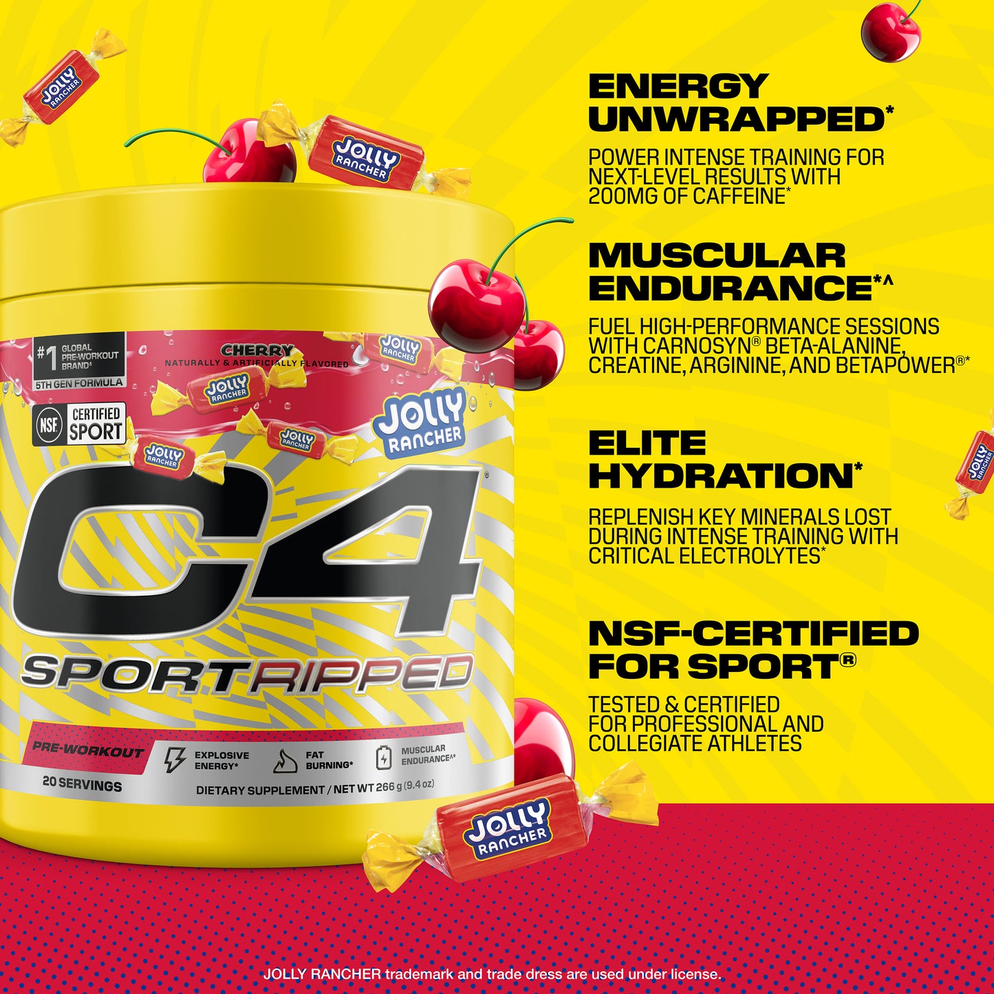 C4 Sport Ripped™ x JOLLY RANCHER