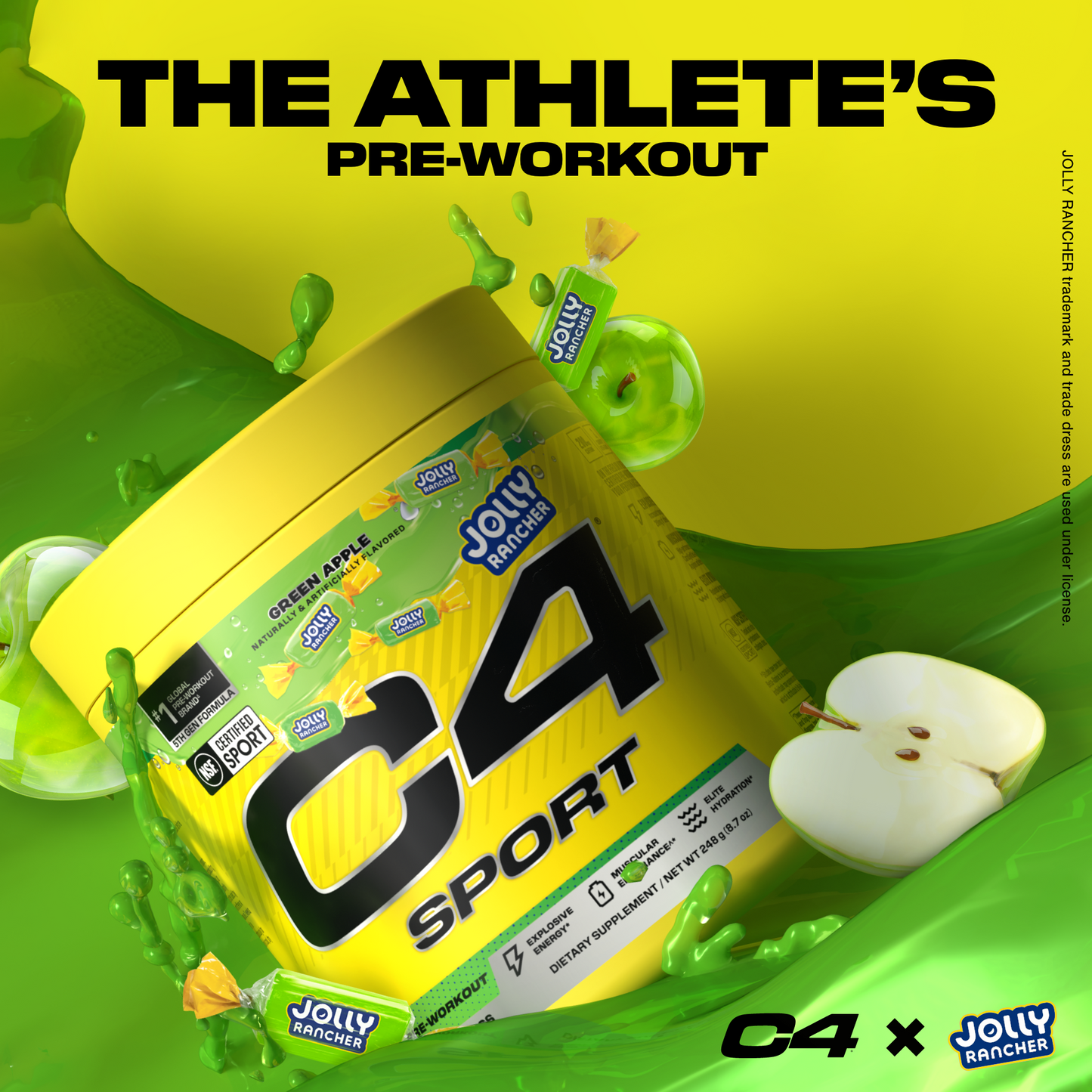 C4 Sport® x JOLLY RANCHER