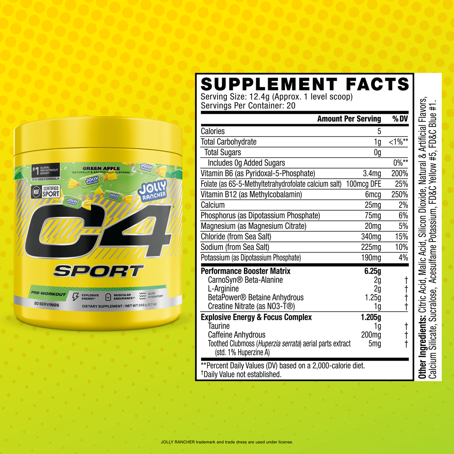 C4 Sport® x JOLLY RANCHER