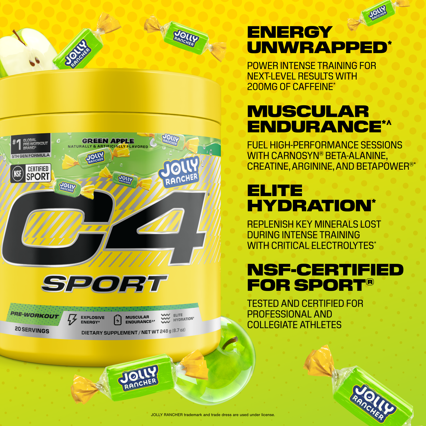 C4 Sport® x JOLLY RANCHER